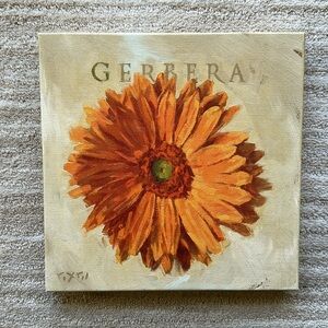 Darren Gygi Gerbera Daisy Giclee Wall Art Canvas Museum Quality Gallery Wrapped